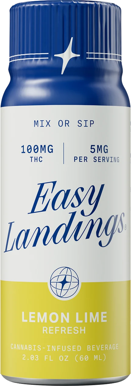 Easy Landings Lemon Lime bottle